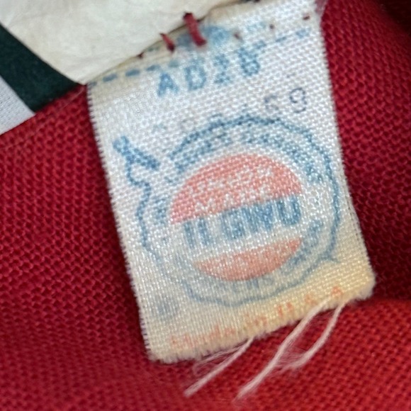 Patty O'Neil Vintage 60s Red Polka Dot Button Front Shift Dress Minnie Mouse - Picture 10 of 15